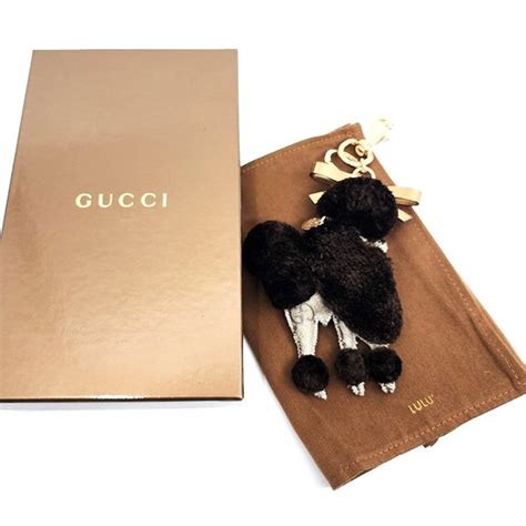 gucci poodle bag charm|Gucci emblem backpack.